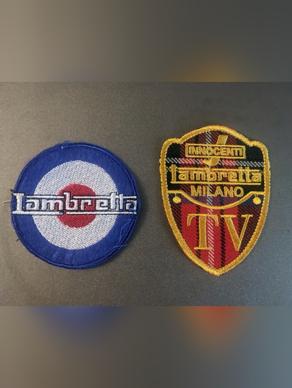 2 Lambretta Patches